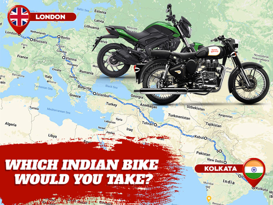 London to Calcutta on Bike