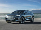 Audi Takes The Wraps Off An SUV Coupe Version Of The Q4 e-tron Concept