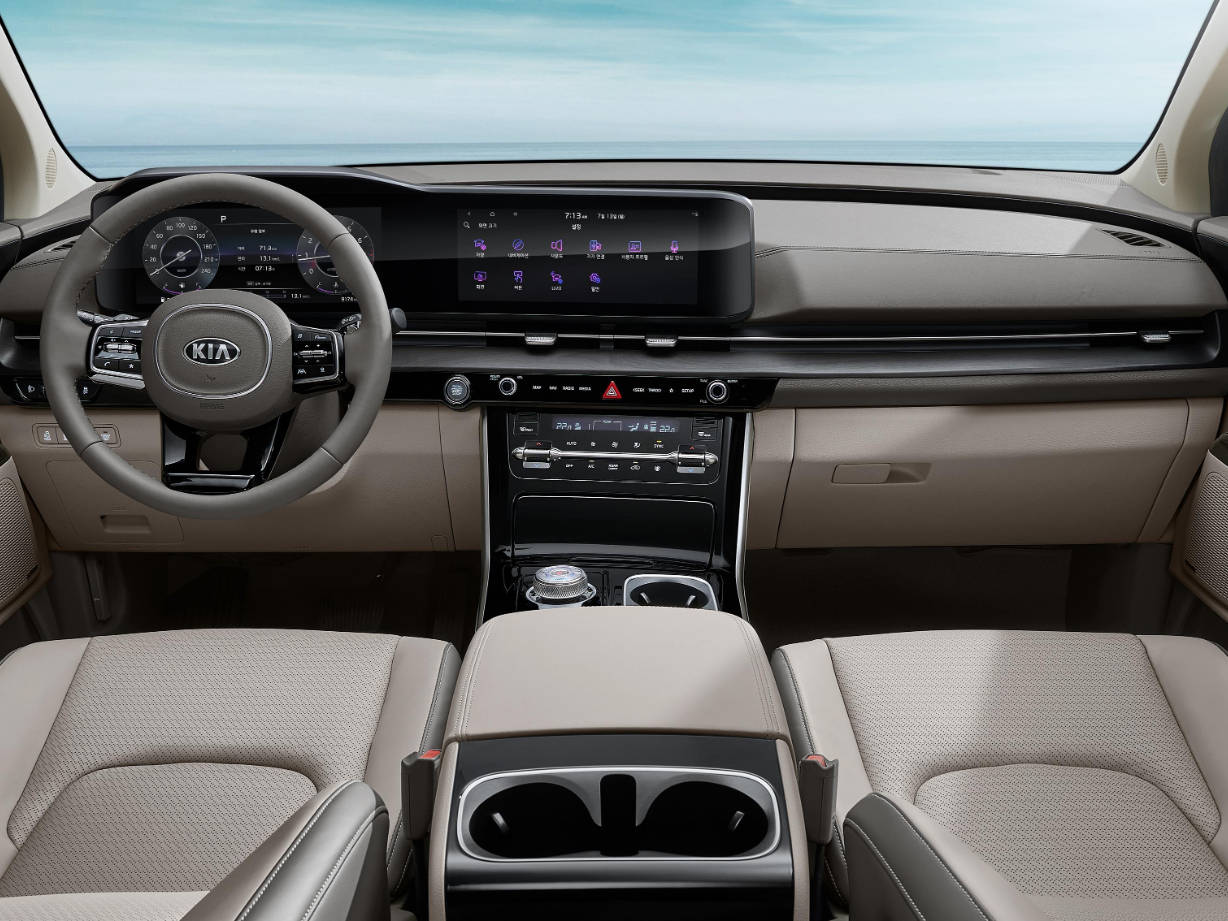 2021 Kia Carnival Interior Revealed; India Launch Expected In 2022 ...