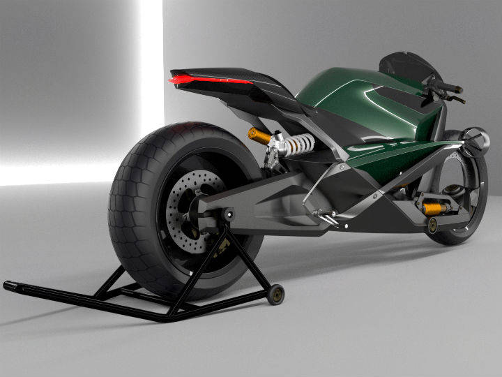 Bentley Bike Concept Rendered ZigWheels