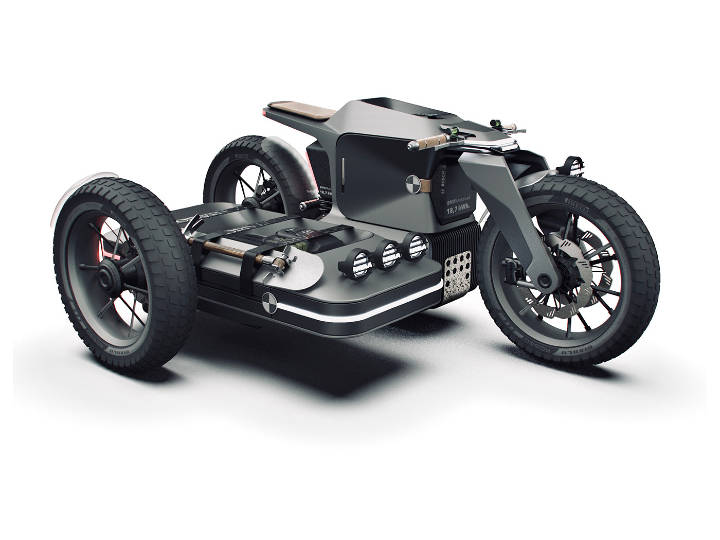 BMW Motorrad x El Solitario Adventure Sidecar Motorcycle Concept