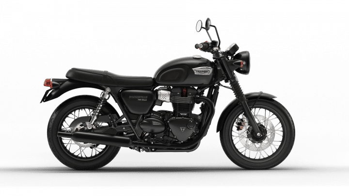 Bonneville T100 Black And T120 Black