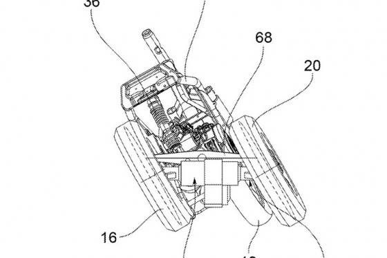 reverse tilting trike