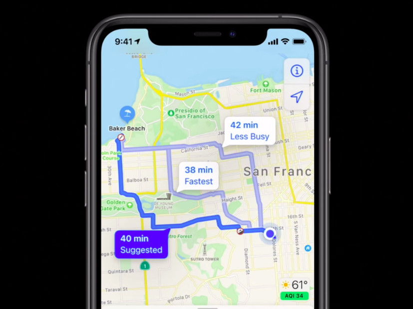 Apple Maps To Get Cycling And EV Routing Feature With iOS 14 Updates