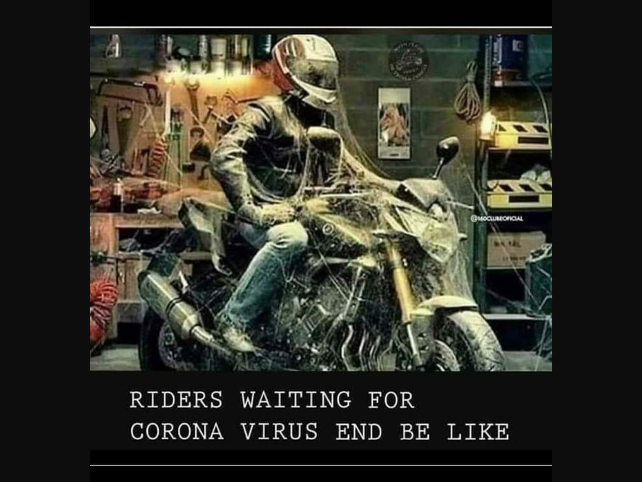 Coronavirus Biker memes