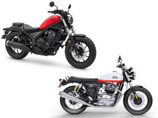 Honda Rebel 500 vs Royal Enfield Interceptor 650: Spec Comparison