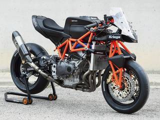 The Morlaco Is A 3D-printed Motorcycle With A 1000cc Inline-four Engine!