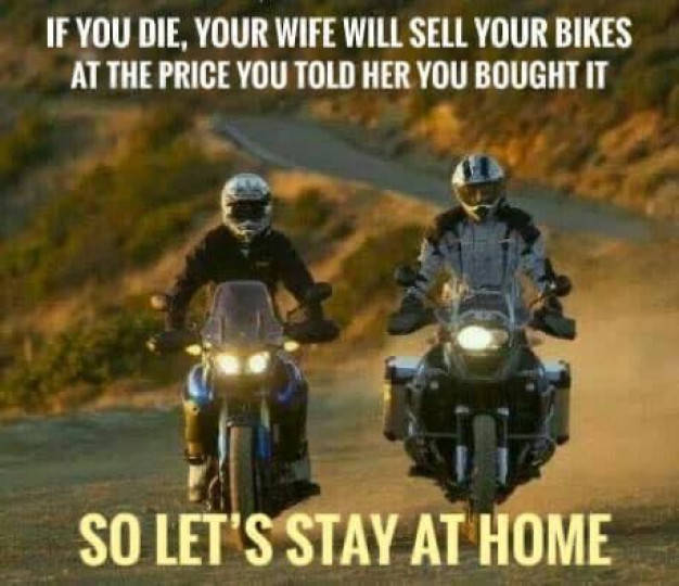 Coronavirus Biker memes