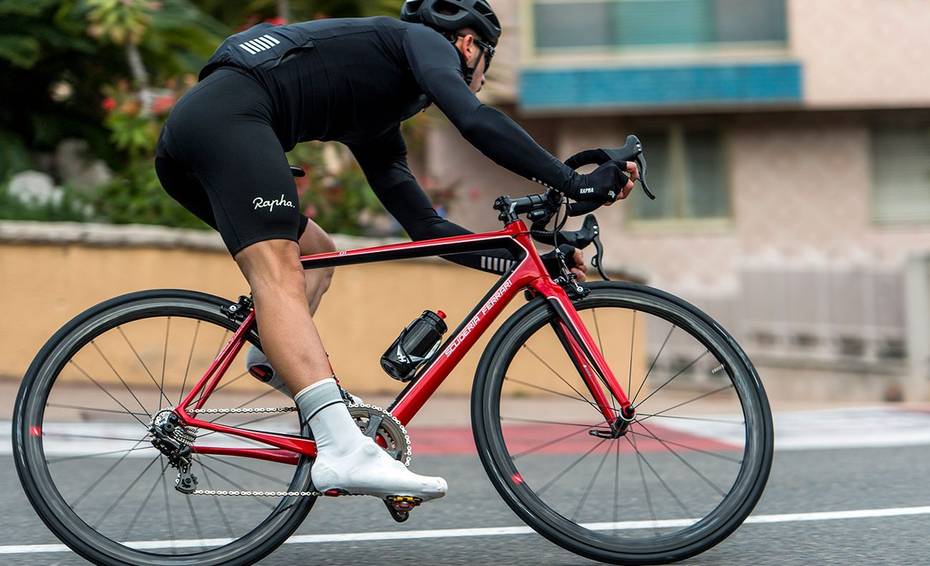 Ferrari bike side