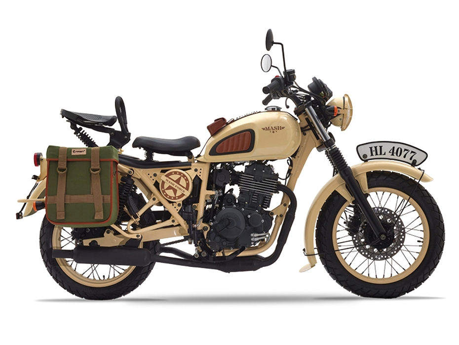 Mash Desert Force 400 Retro Motorcycle Launched