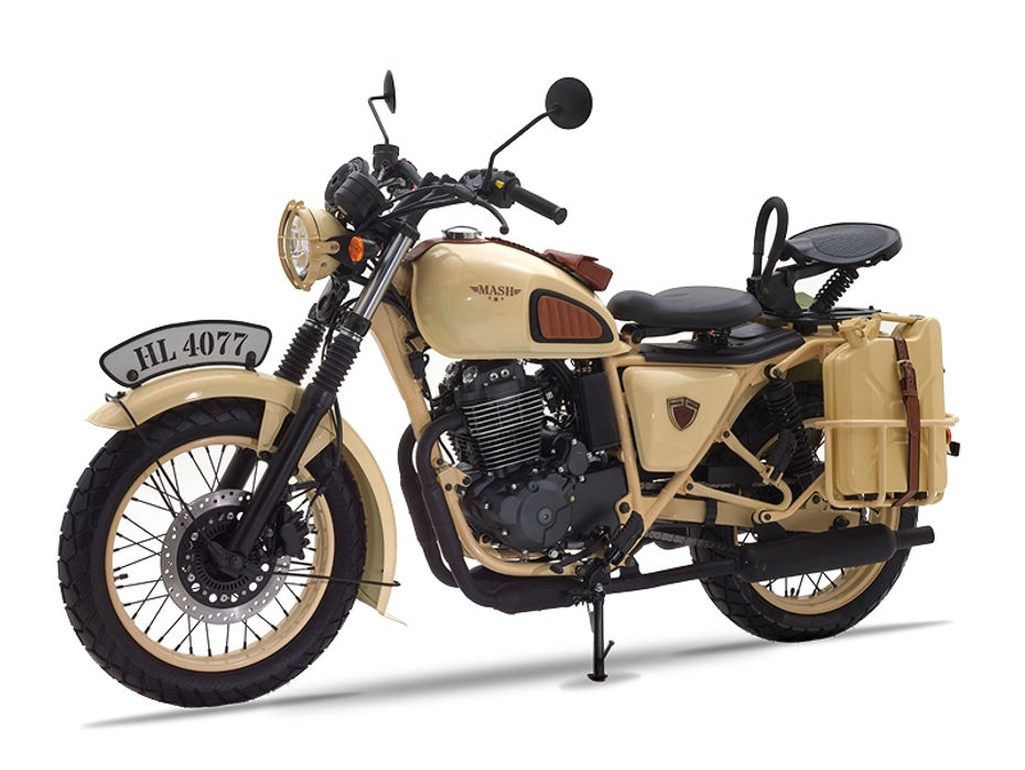 Mash Desert Force 400 Retro Motorcycle Launched