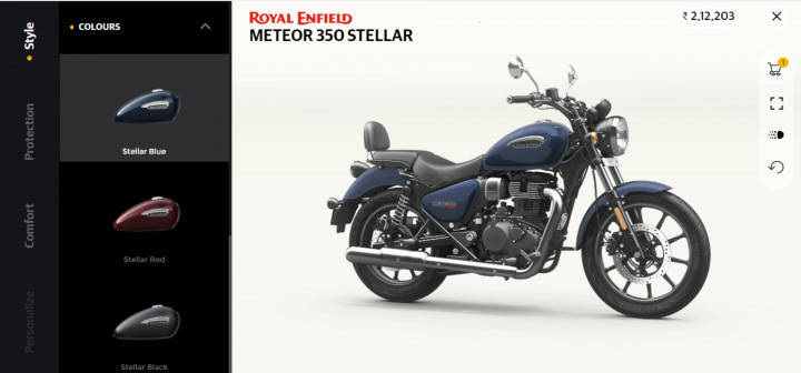 Royal Enfield Meteor 350 Accessories And Prices Revealed