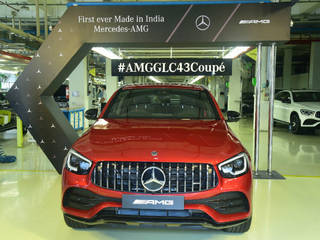 The Rs 76.70 Lakh Mercedes-AMG GLC 43 Coupe Is The First ‘Assembled In India’ AMG