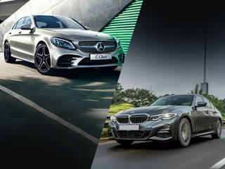 BMW 330i M Sport vs Mercedes-Benz C300d AMG: Numbers Compared