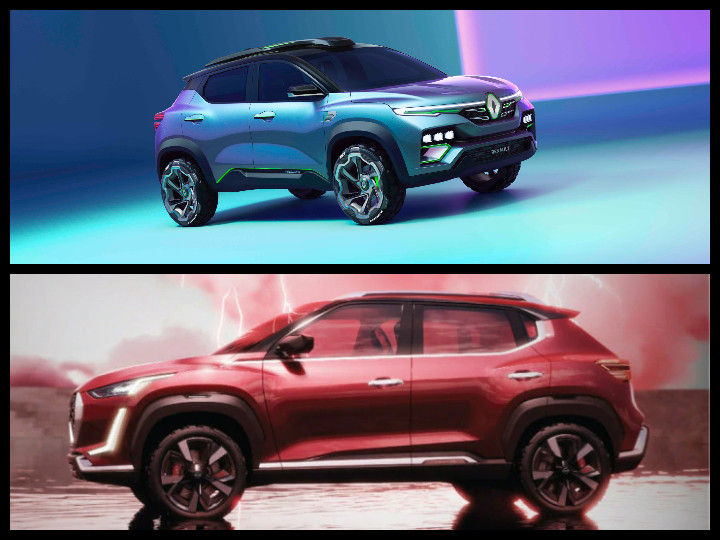 Renault Kiger vs Nissan Magnite: Concept SUV Exterior Design Compared