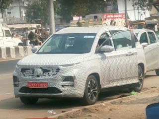 Facelifted MG Hector Spied Yet Again