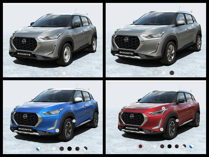 nissan magnite variants