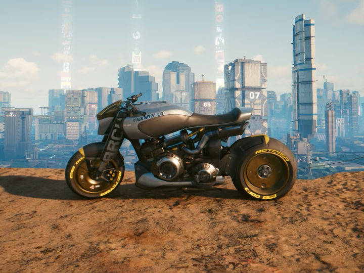 Arch motorcycle store cyberpunk 2077