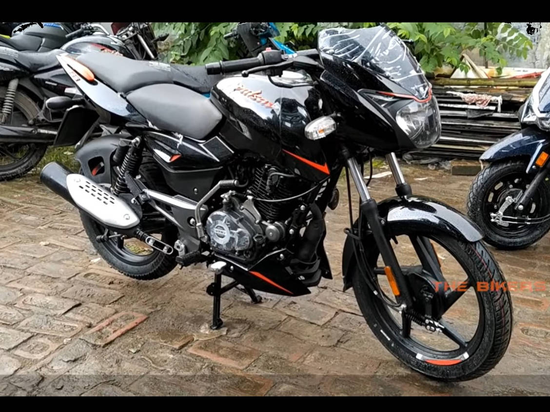 Pulsar 125 in on sale black colour