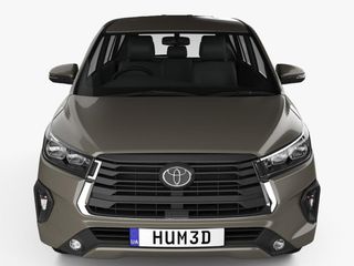 Leaked 3D Images Of The Facelifted Toyota Innova Crysta Reveals Minor Design Updates
