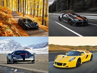 Top 10 Fastest Production Cars In The World