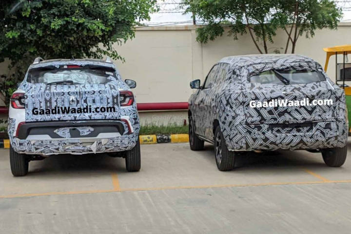 Renault Hbc And Nissan Magnite Sub 4 Metre Suv Spied Testing In India Zigwheels