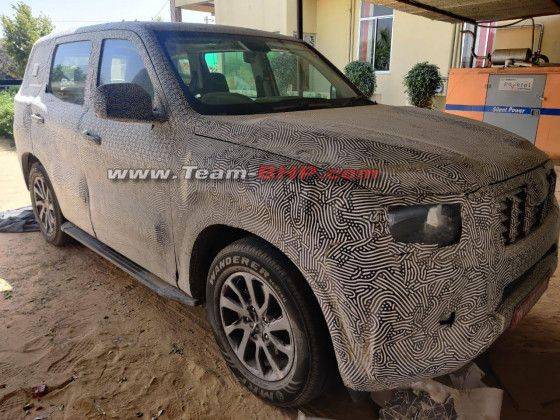 Next Gen Mahindra Scorpio Automatic Spotted On Test Zigwheels