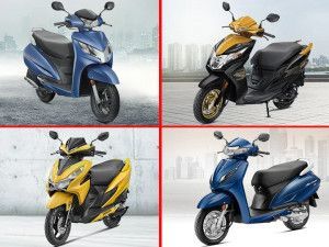 dio scooty new model weight