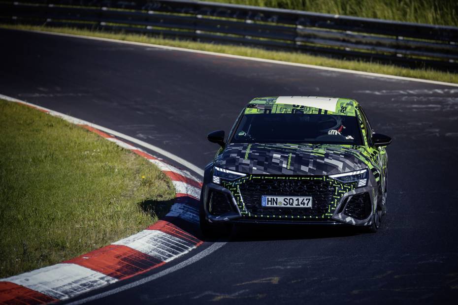 2021 Audi RS3 Sets A Lap Record Around The Nordschleife - ZigWheels