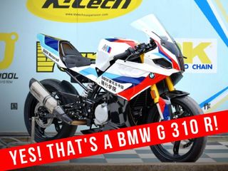 This Is What BMW’s 300cc Sportsbike Would Look Like In The Flesh