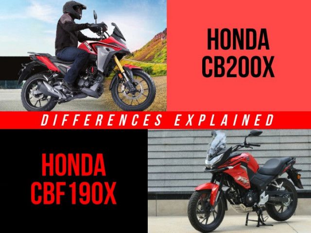 Honda Cb0x Vs Cbf190x Differences Explained Zigwheels