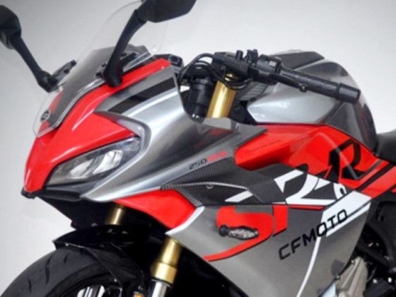Cfmoto S New 250cc Sport Bike Gets Ducati Panigale V4 Like Wings Zigwheels