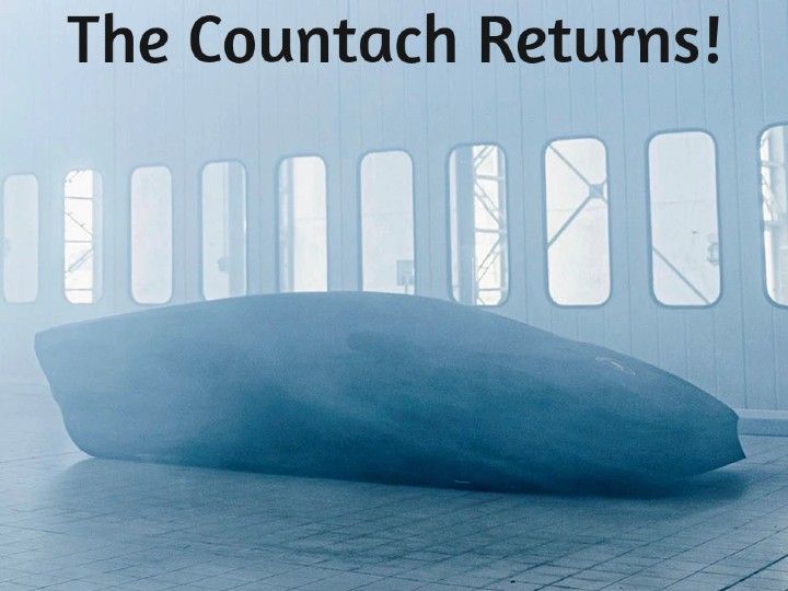 Lamborghini Teases Rebooted Countach Supercar, Could Get Hybridised V12 Engine - Vimarsana News