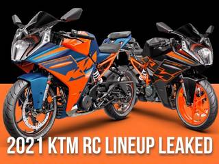 Official Images Of The 2021 KTM RC Lineup Just Got Leaked!