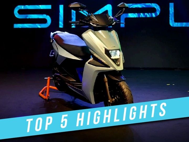 Simple One E-scooter: Top Five Things To Know - Vimarsana News