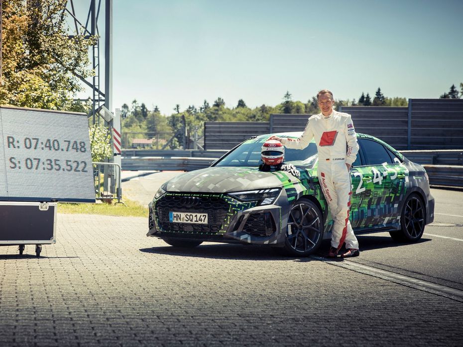The New Audi RS3 Has Already Set A Lap Record At The ’Ring highlights