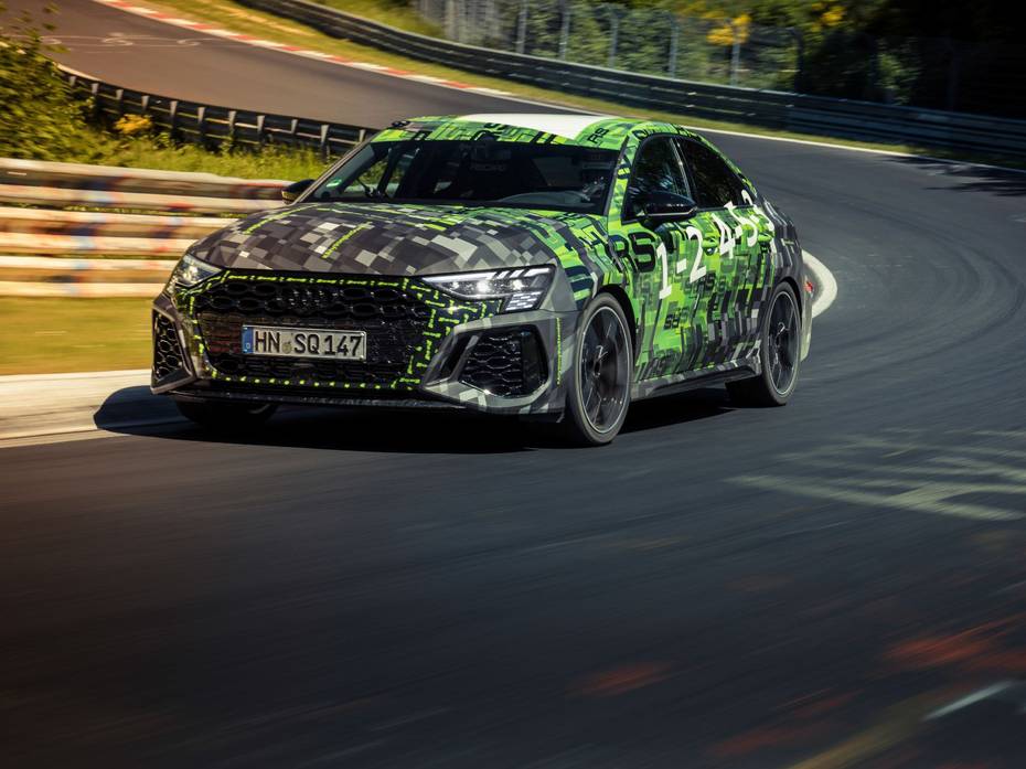 2021 Audi RS3 Sets A Lap Record Around The Nordschleife - ZigWheels