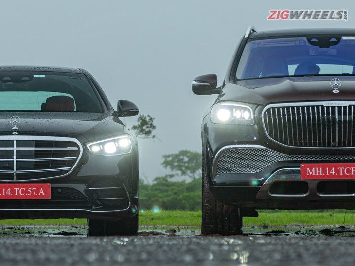 MercedesBenz SClass vs MercedesMaybach GLS 600 ZigWheels