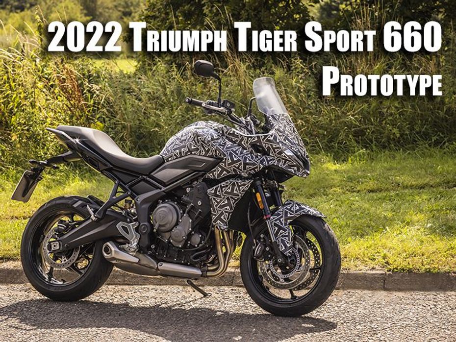 Triumph Tiger Sport 660 Prototype Shown Launch Next Year