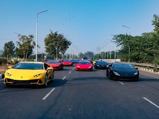 Lamborghini Unleashes Its Raging Bulls On Scenic Indian Roads