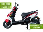 EeVe Soul E-scooter Launched, Boasts 120km Range