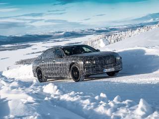 BMW Starts Testing i7 Luxury Sedan In Sub-zero Temperatures