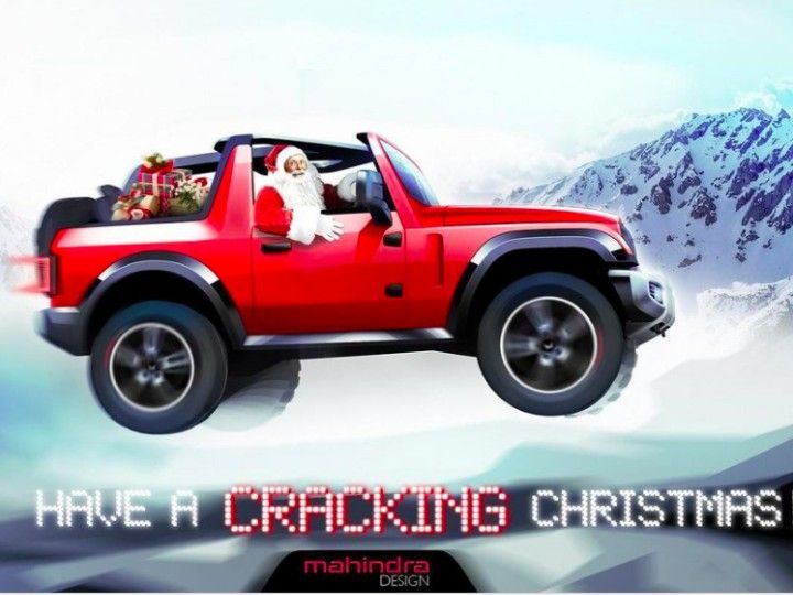 Pratap Bose's Christmas Themed Mahindra Thar Render Hints At Minor Tweaks We Wish Were On The Real Thing - Vimarsana News
