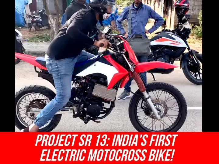 Indian-made Project SR 13 Electric Motocross Bike In The Works - Vimarsana News