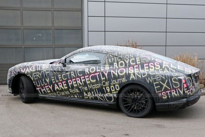 Rolls Royce Spectre Ev Spotted For The First Time Set For 2023 Q4 Launch Zigwheels 6050