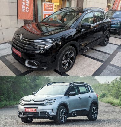 Citroen C5 Aircross Feel Vs Shine: Variants Compared In Detailed Images - Zigwheels