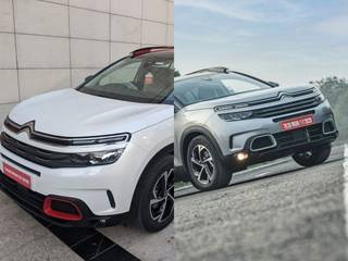 Citroen C5 Aircross Feel vs Shine: Variants Compared In Detailed Images