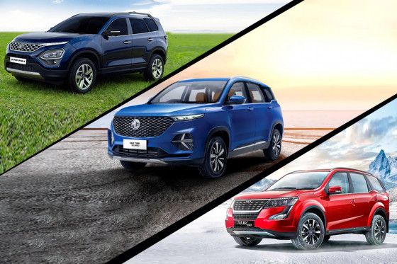 Tata Safari 2021 vs MG Hector Plus vs Mahindra XUV500: Engines, Features, Dimensions Compared - ZigWheels