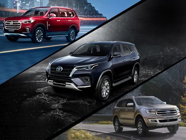 2021 Toyota Fortuner Vs Ford Endeavour Vs Mg Gloster Vs Mahindra Alturas G4 Dimensions Features Engines Compared Zigwheels
