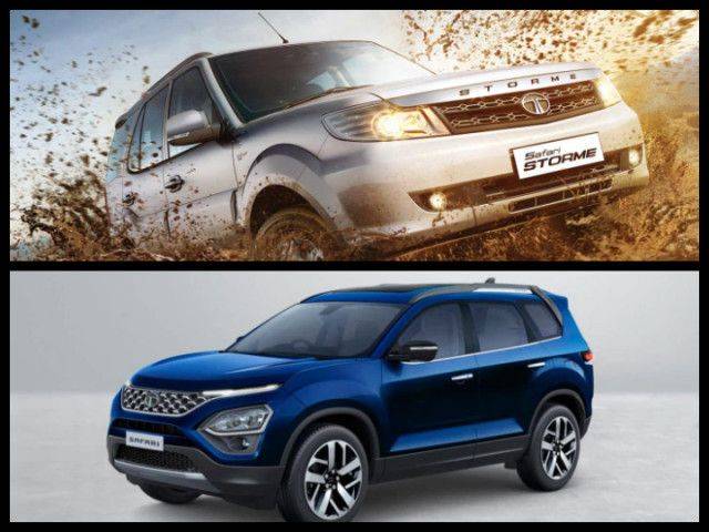 2021 Tata Safari Old Vs New: 5 Important Differences Over Its Successor ...